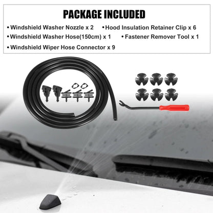 21 x Front Windshield Washer Nozzles for Dodge Avenger (2008-2011)