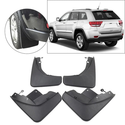4 x Wheel Mud Flaps Splash Guards for Jeep Grand Cherokee (2011-2023)
