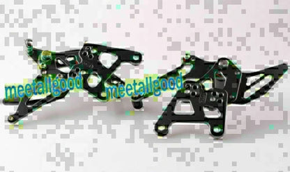 Grey Rearset Foot Pegs for Honda CBR 250R (2010-2014)
