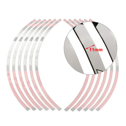 17" Stripes Wheel Decals for Suzuki DRZ DR-Z 400SM (2005-2019)
