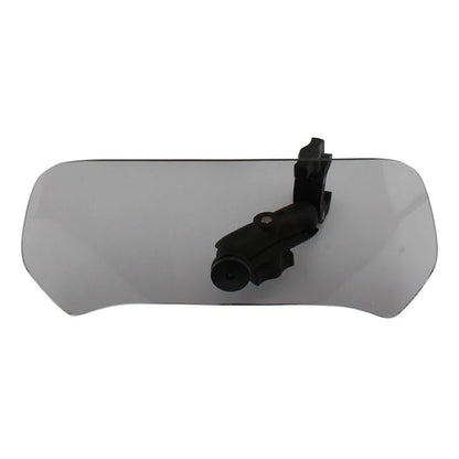 Large Front Windshield Deflector for Universal Motorcycle - Gray