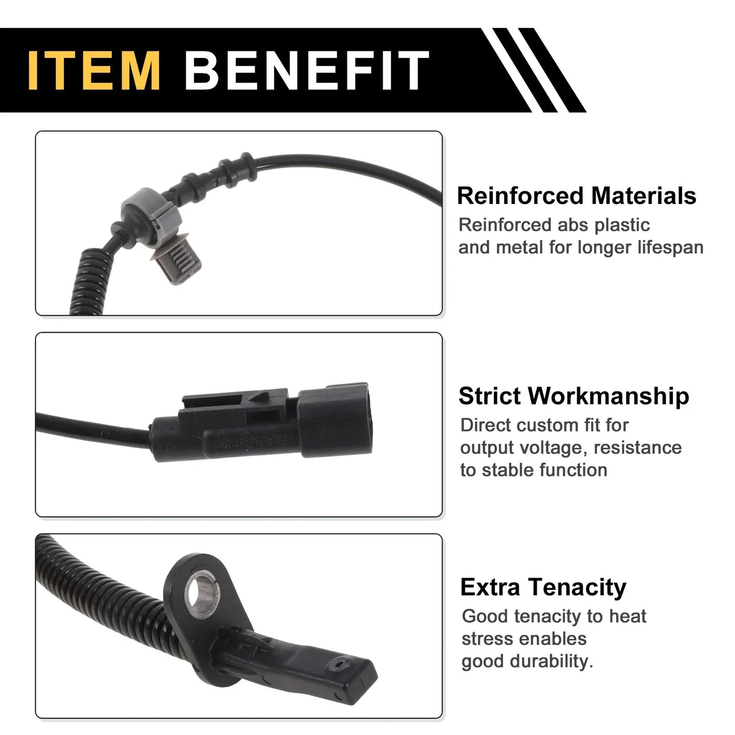 ABS Wheel Speed Sensor for Chevrolet Blazer Front Left (2000-2005)
