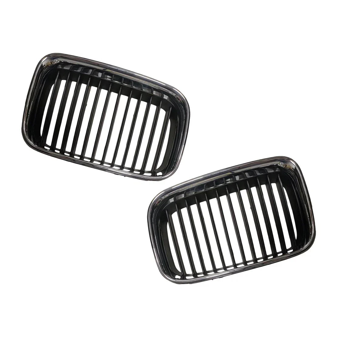 2 x Chrome Black Grille for BMW E36 318IS 325i M3 Coupe (1992-1997)