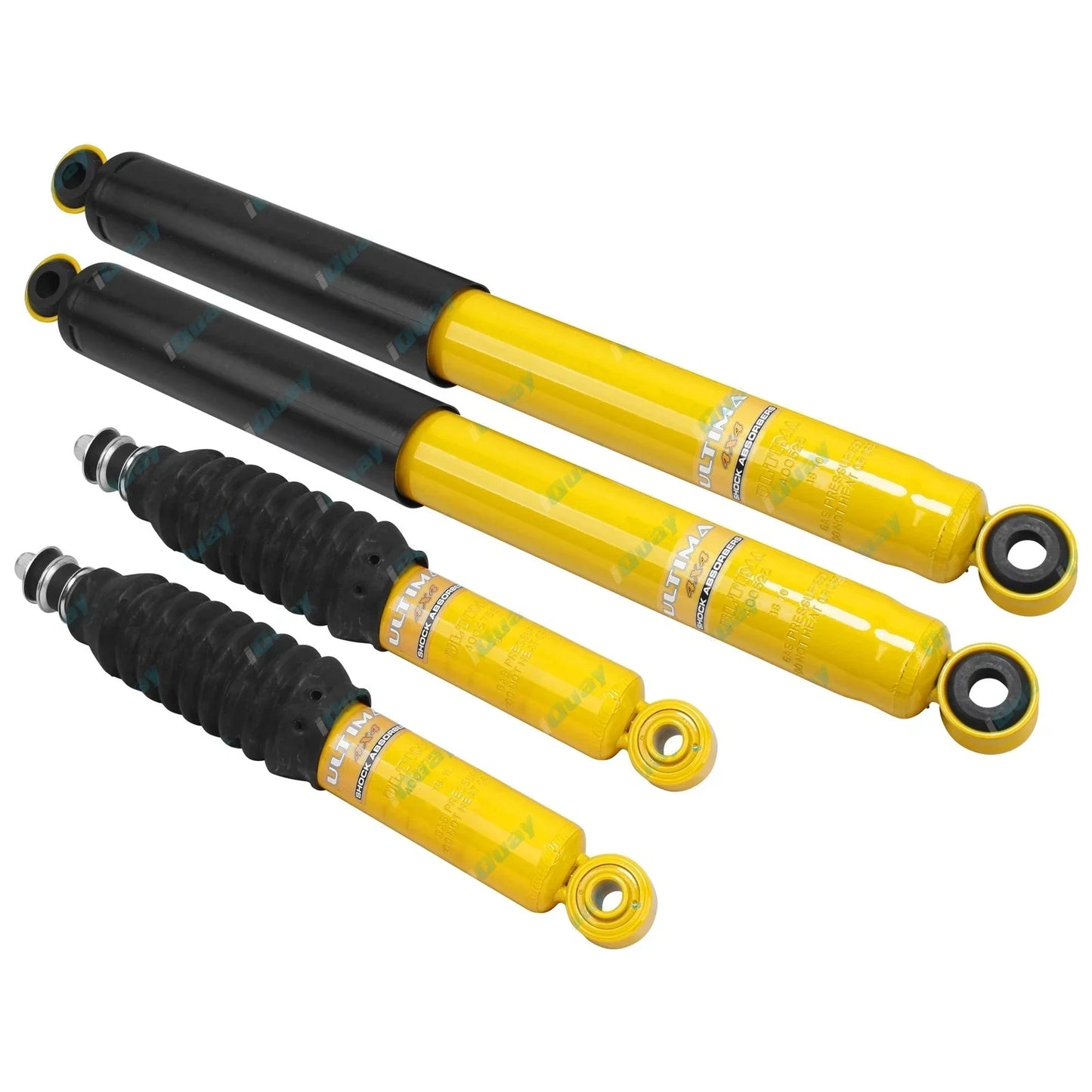 Long Travel Gas Shock Absorber Set for Toyota Hilux IFS 4x4 1988-2005 4WD