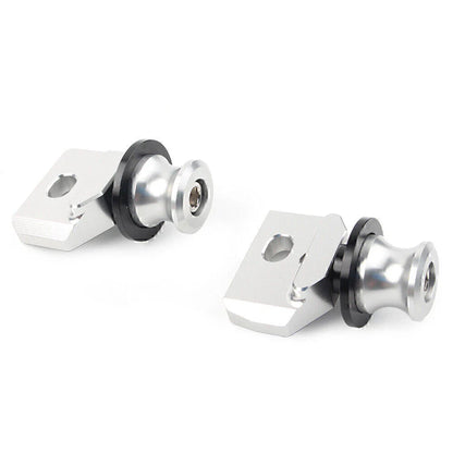 Silver Moto Chain Adjustment Bracket Screws for Honda CB650R (2019-2023)