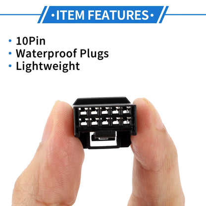 10 Pin Navigation Power Cable Connector for Toyota Lexus ()