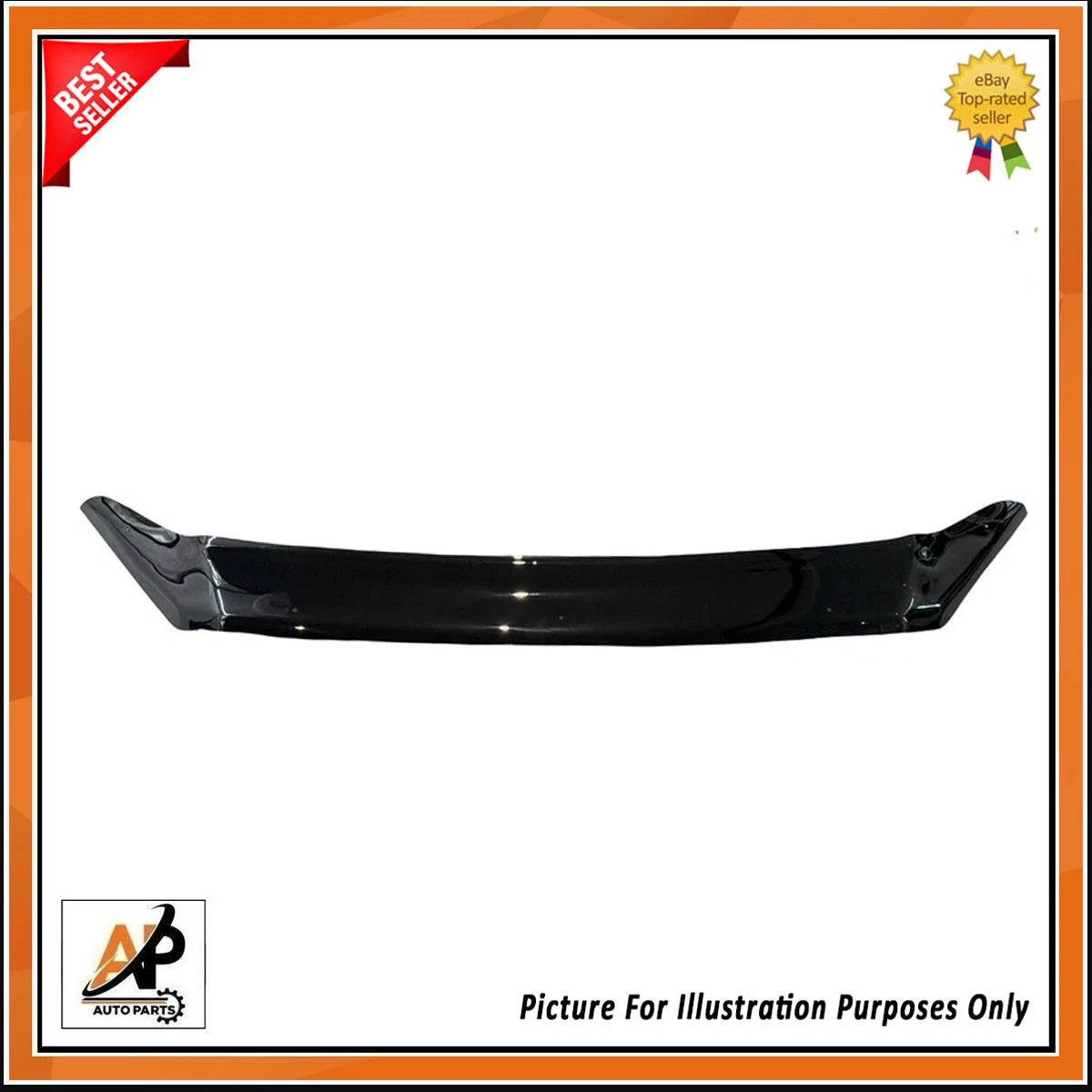 Bonnet Wind Deflector Protector Guard for Ford Transit Custom (2012–2018)