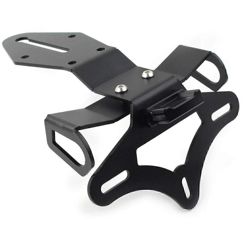 Black Steel Fender Eliminator License Plate Holder for KAWASAKI ZX-10R (16-20)