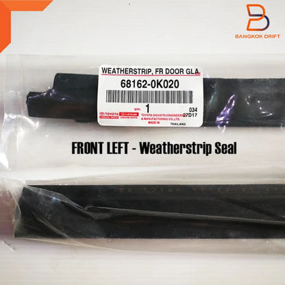 Outer Weatherstrip Glass Seal for Toyota Hilux MK6 KUN25 Vigo (2005-2015)