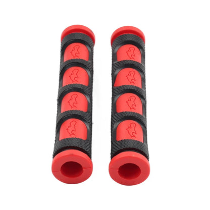 Red Rubber Sleeve Cover for Universal Motorcycle Brake Clutch Handle Grips