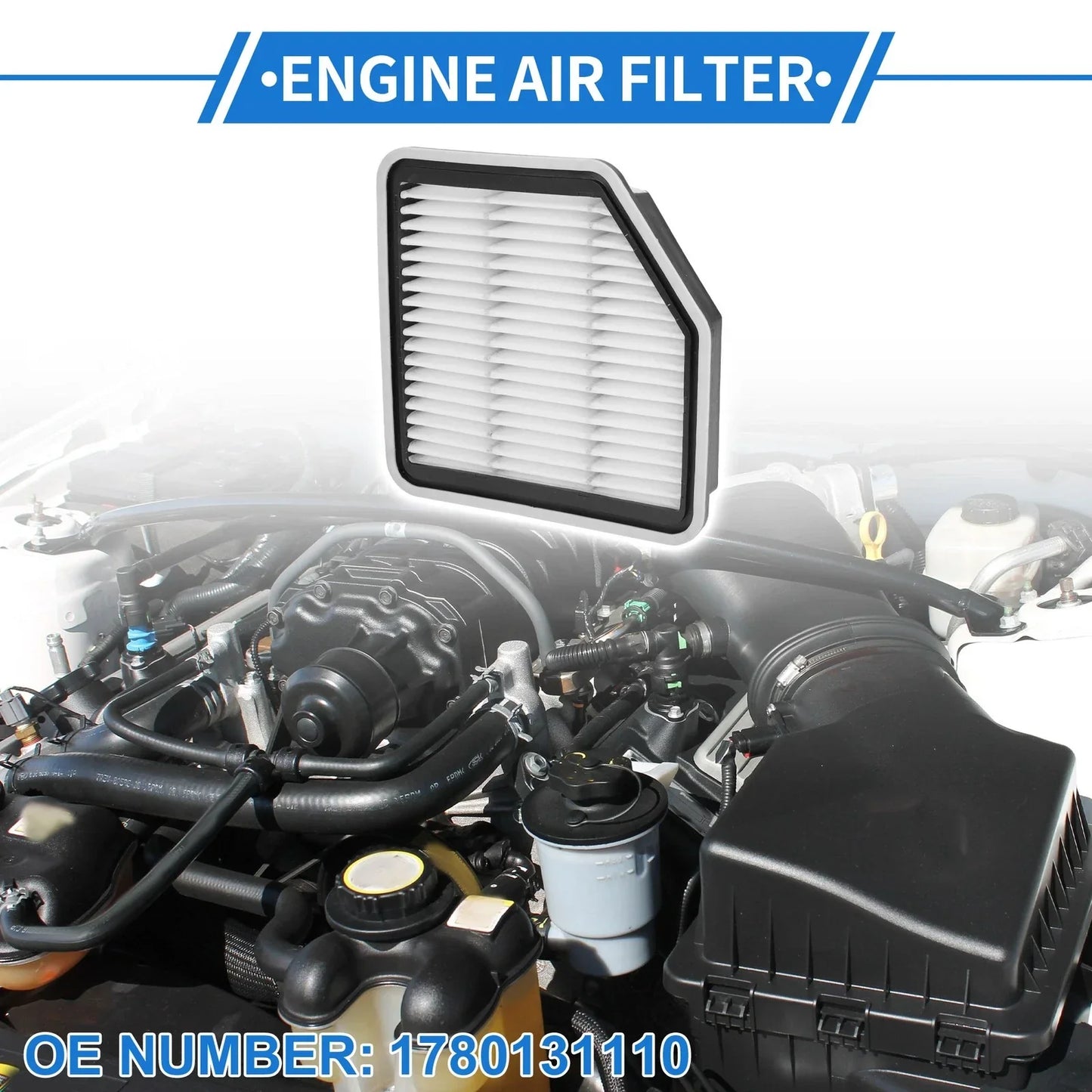 Car Engine Air Filter for Lexus IS250 A/T (2006-2013) - 1 x Quality Filter