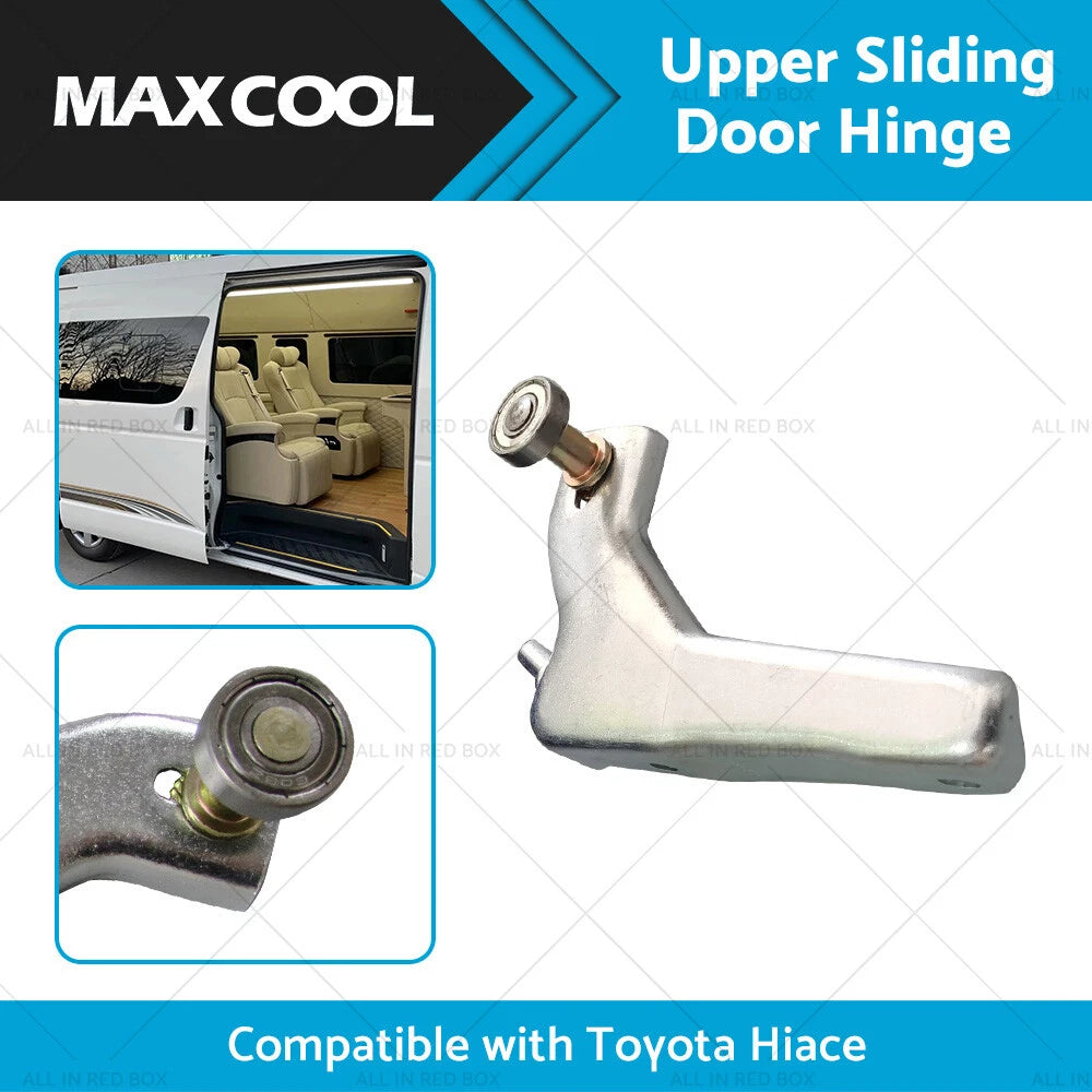 Left Side Upper Sliding Door Hinge Roller Bracket for Toyota HiAce Van (2005-2023)