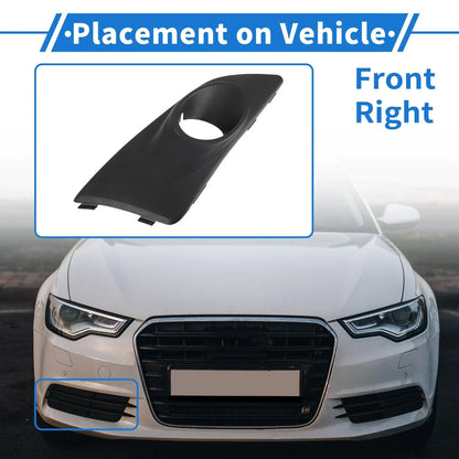 Front Right Fog Light Grill for Chevrolet Aveo (2011-2014) Black 1 x Piece