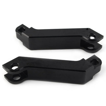 Cut Male Mount Foot Peg Extensions for Harley Sportster, Softail, Road King