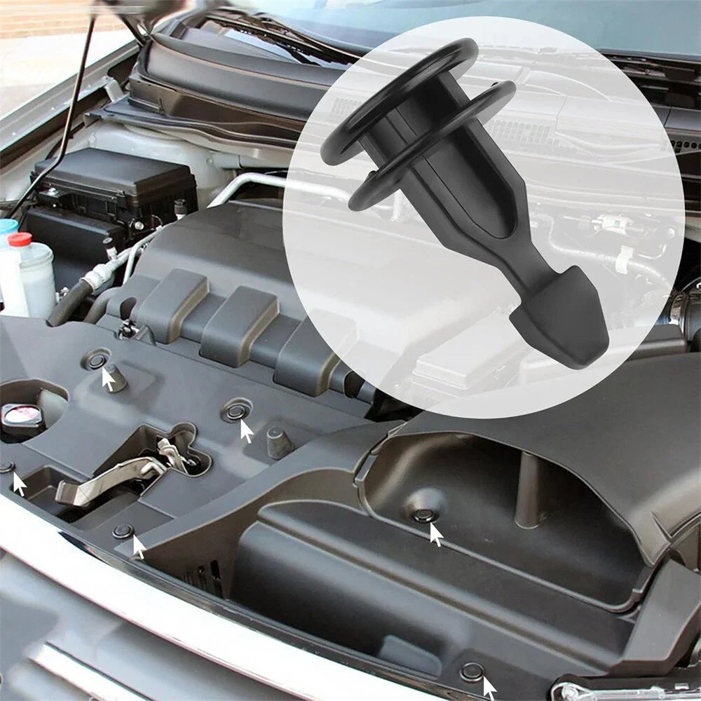 20 x Engine Bulkhead Cover Striker Retainer Clips for Honda Odyssey (2005-2010)