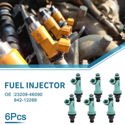 Fuel Injector 3.0L for Lexus GS300 Base Sedan (1998-2005) - 6 x Blue Injectors