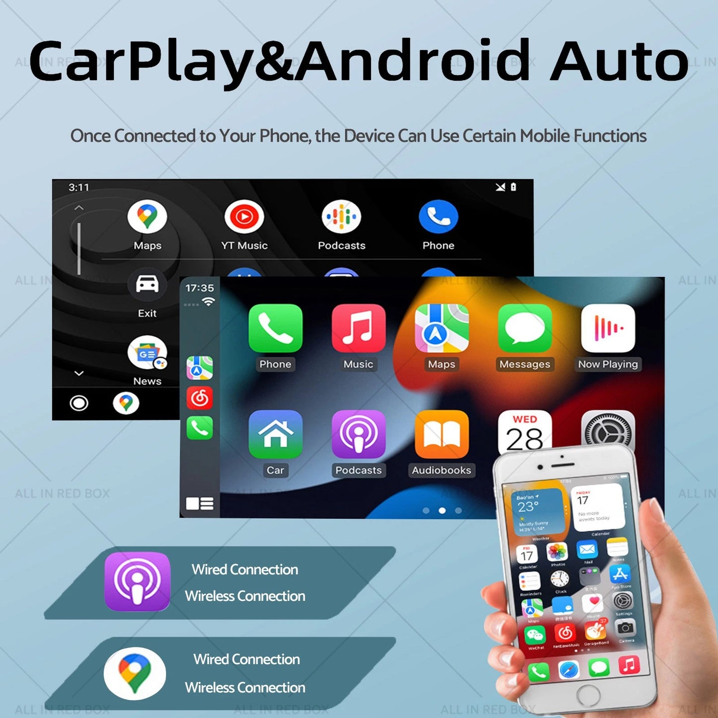 9'' Android 13 Touchscreen GPS Bluetooth Head Unit for Mazda BT50 (2012-2019)
