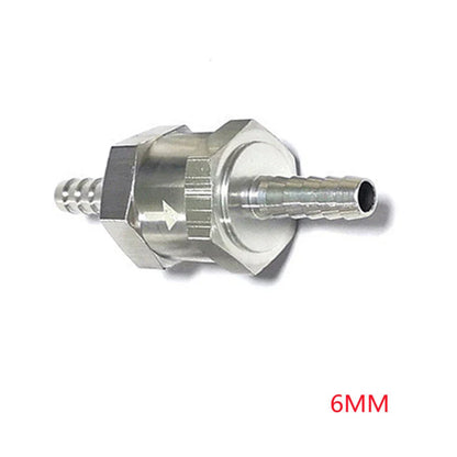 6MM One Way Check Valve Non Return Inline for Gas Diesel Fuel Car