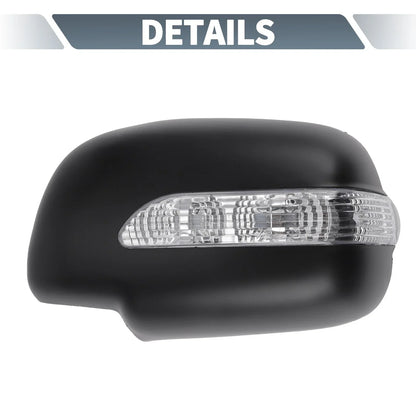 Rearview Mirror Cover Overlay Matte Black for Lexus RX330 RX300 RX350 (2003)