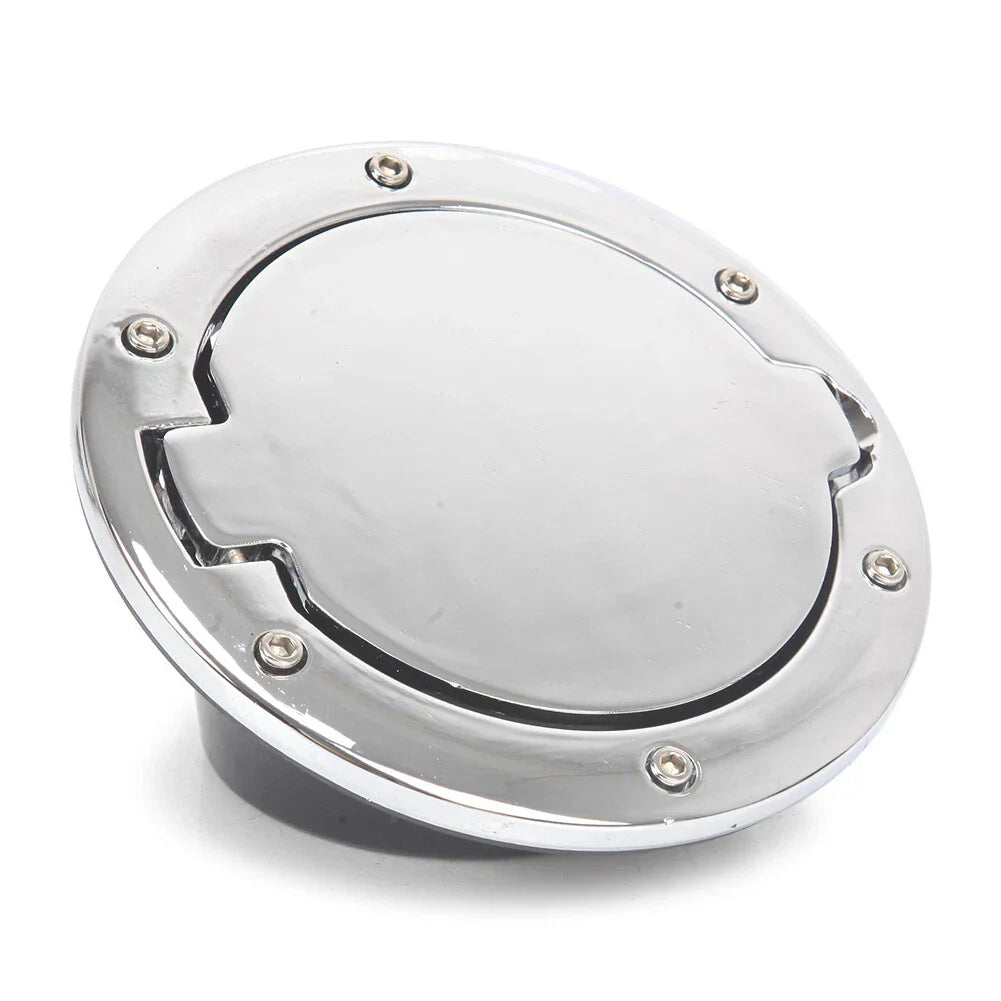 Chrome Fuel Filler Door Cover for Jeep Wrangler JK (2007-2017)