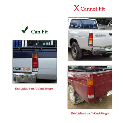 Pair Tail Lights Rear Lamp Fits Nissan Navara Frontier Hardbody D21 1986-1994 AU