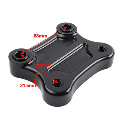 Handlebar Riser Pullback Plate Bracket for Harley Electra Glide FLHX (2007-2023)