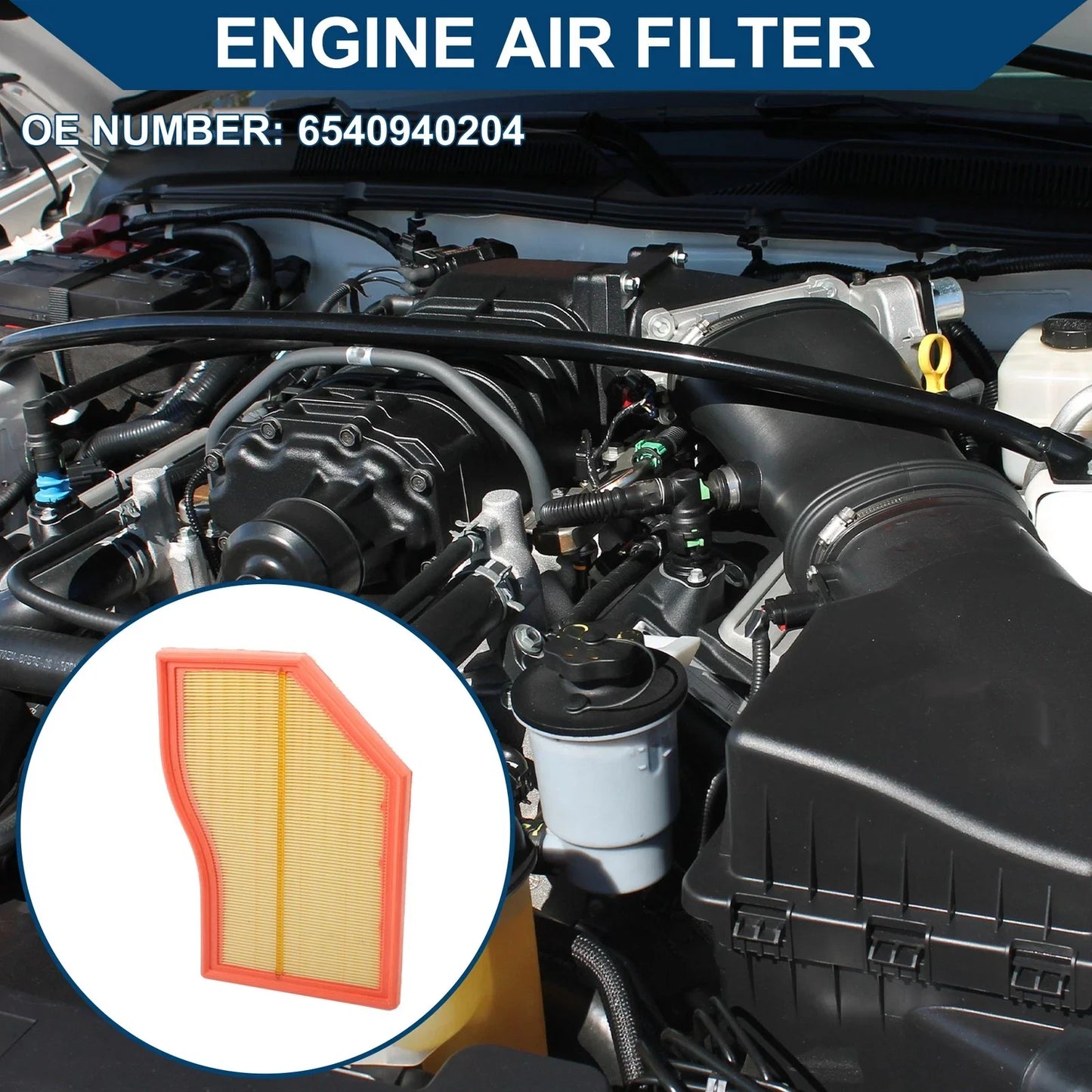 Engine Air Filter for MERCEDES-BENZ GLB247 GLB200d 2.0L (2019) - 1 x Pc