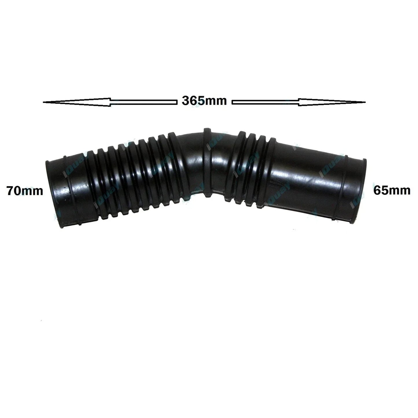 Rubber Air Cleaner Intake Hose for Hiace Van Diesel 1989-2000 (2 x)