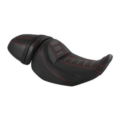 2x Seats Black Red Driver/Passenger for Harley Street Glide FLHXSE (2023-2025)
