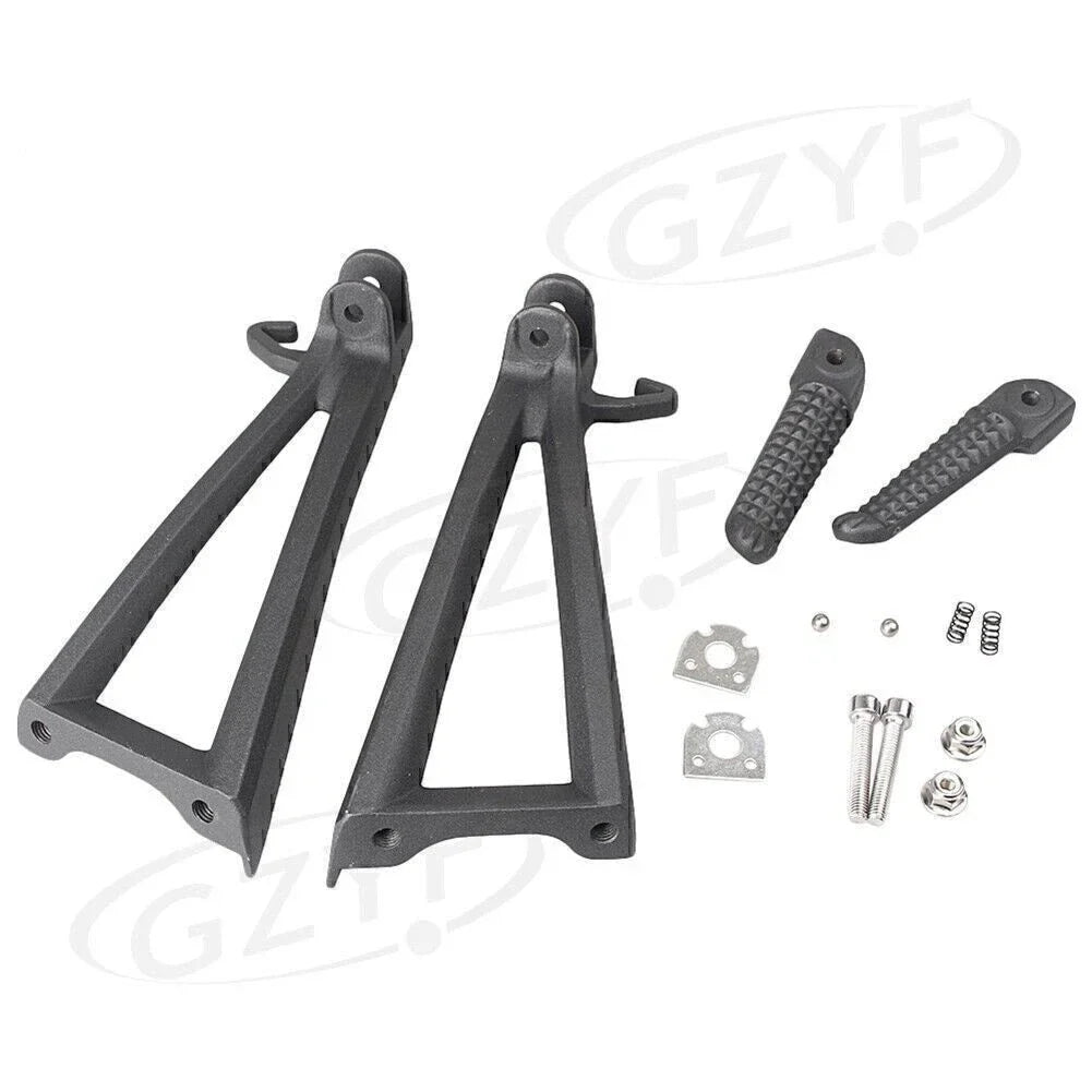 Rear Passenger Foot Peg Rest Bracket for Yamaha YZF R6 (2006-2011) Black