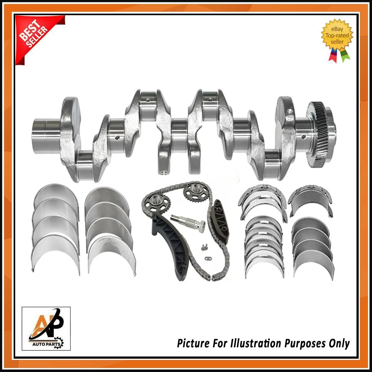 Forged Crankshaft for Mercedes Benz Sprinter 2.2L Diesel OM651 (2000–2018)
