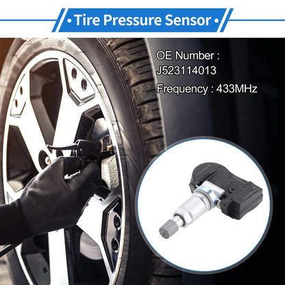 Tire Pressure Sensor for Hyundai Elantra 2011-2015 1 x 433MHz Sensor