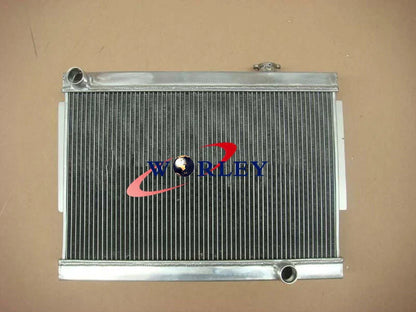 3 Row Aluminum Radiator & 2 Fans for Holden Torana LJ LC LH LX V8 (1970-1980)