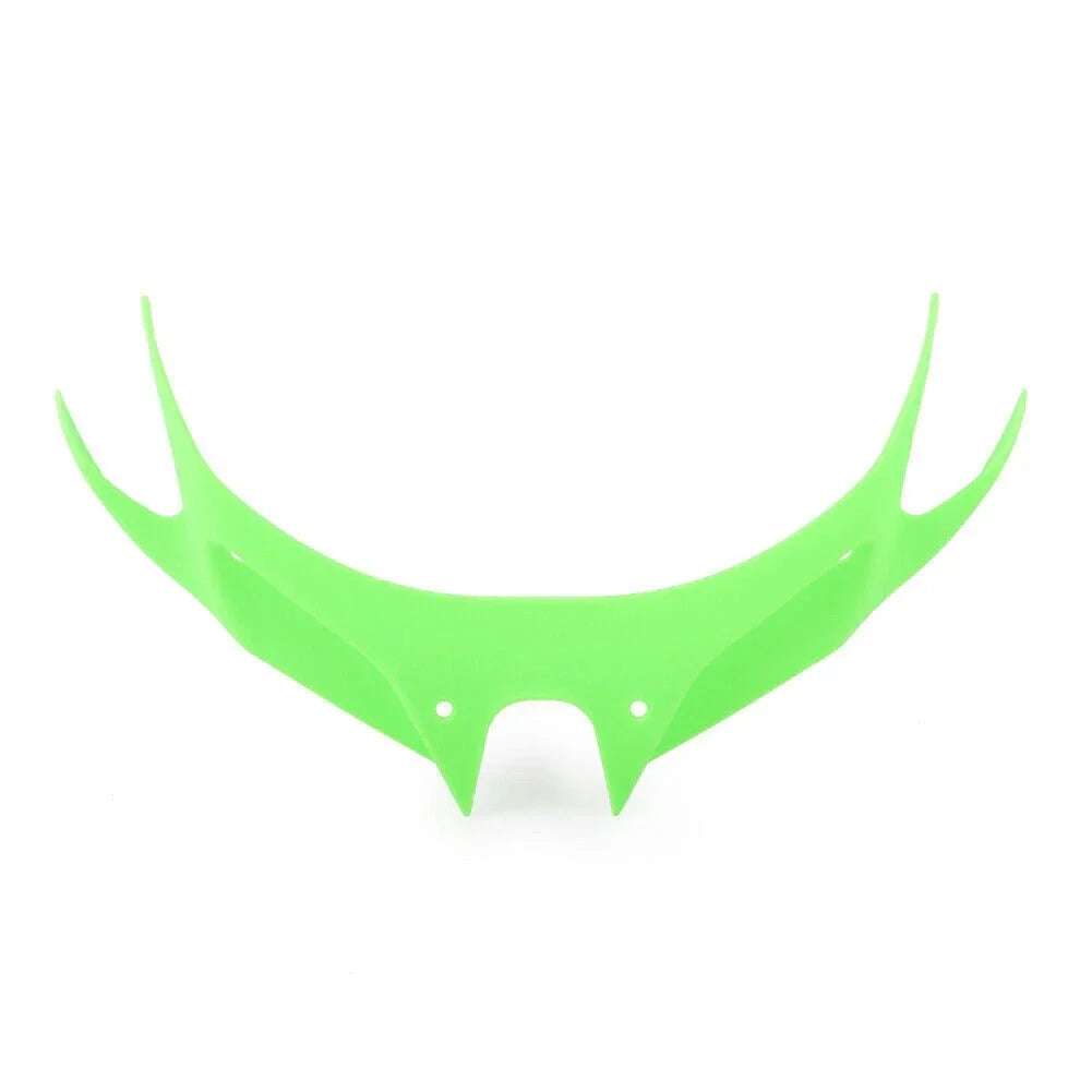Front Aerodynamic Winglet for Kawasaki Ninja 250 400 (2018-2023) Green