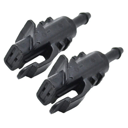 2 x Windscreen Washer Jets for Hyundai i30 MK1, Kia Cadenza/K7 (2007-2016)