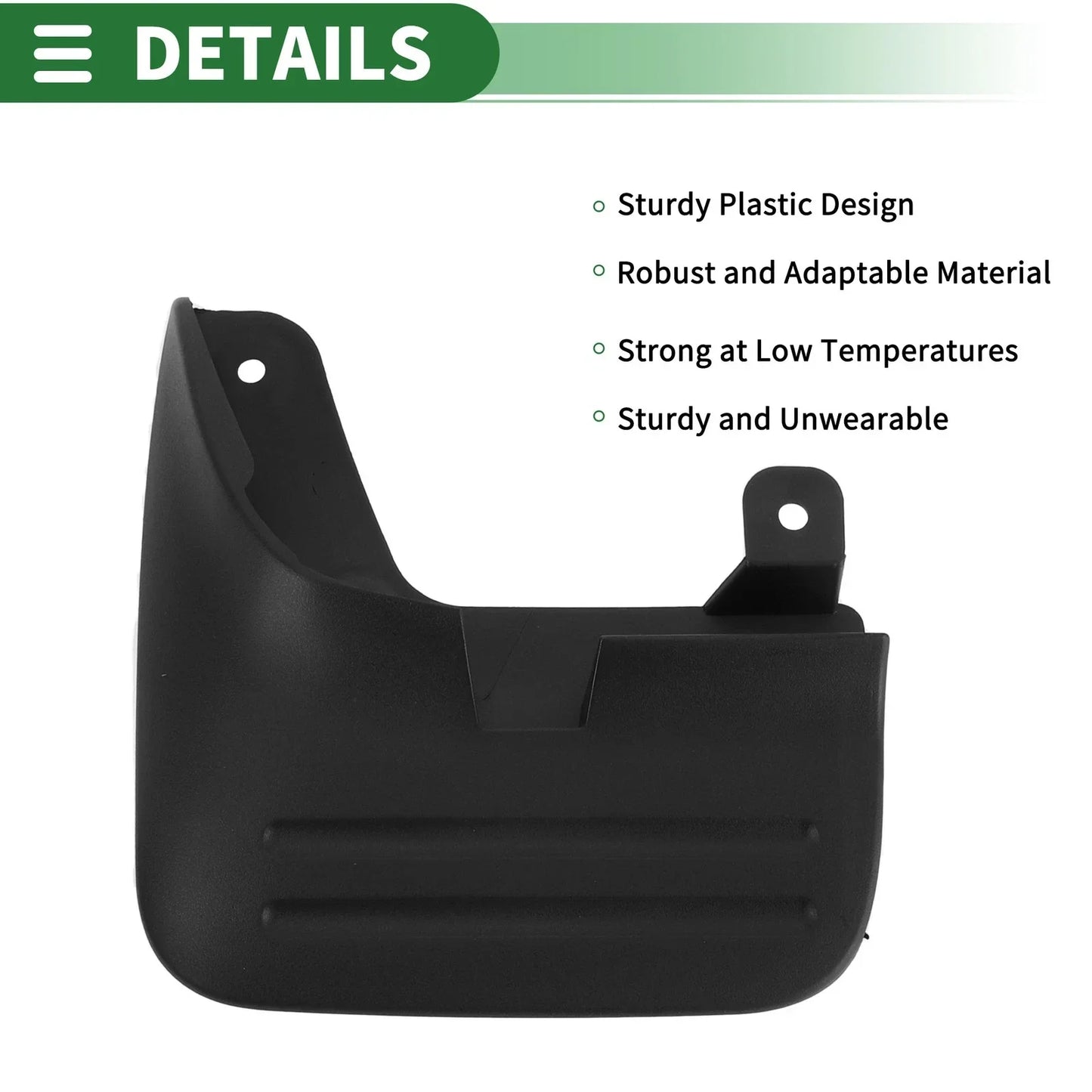 Mud Flaps Splash Guards for Hyundai H-1 2011-2023 with Mount Accessories