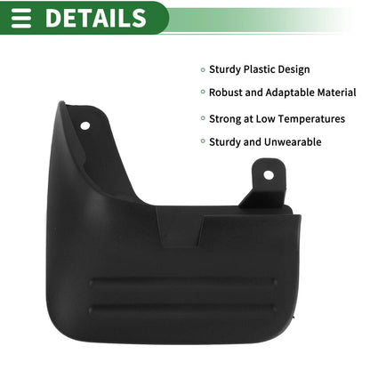 Mud Flaps Splash Guards for Hyundai H-1 2011-2023 with Mount Accessories