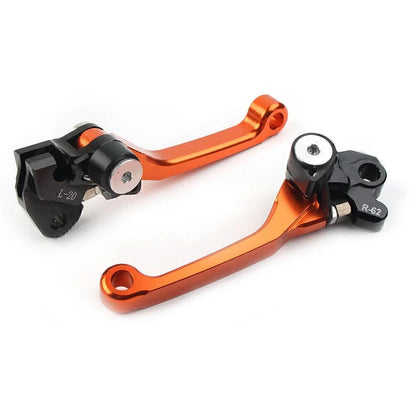 Brake Clutch Levers for Suzuki RMZ450 (2005-2022) - Orange