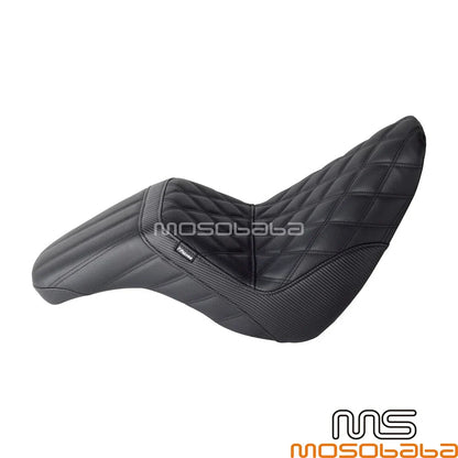Comfortable LS Step Up Seat for Harley Low Rider ST FXLRST FXLR FXLRS (2018-2024)