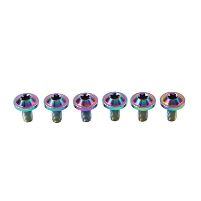 6 x Titanium Alloy M5x20mm Torx Head Bolts for Bike Motorcycle