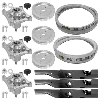Deck Spindle Pulley Blade Belt Replacement for Husqvarna YTH2048 (2018–2024)