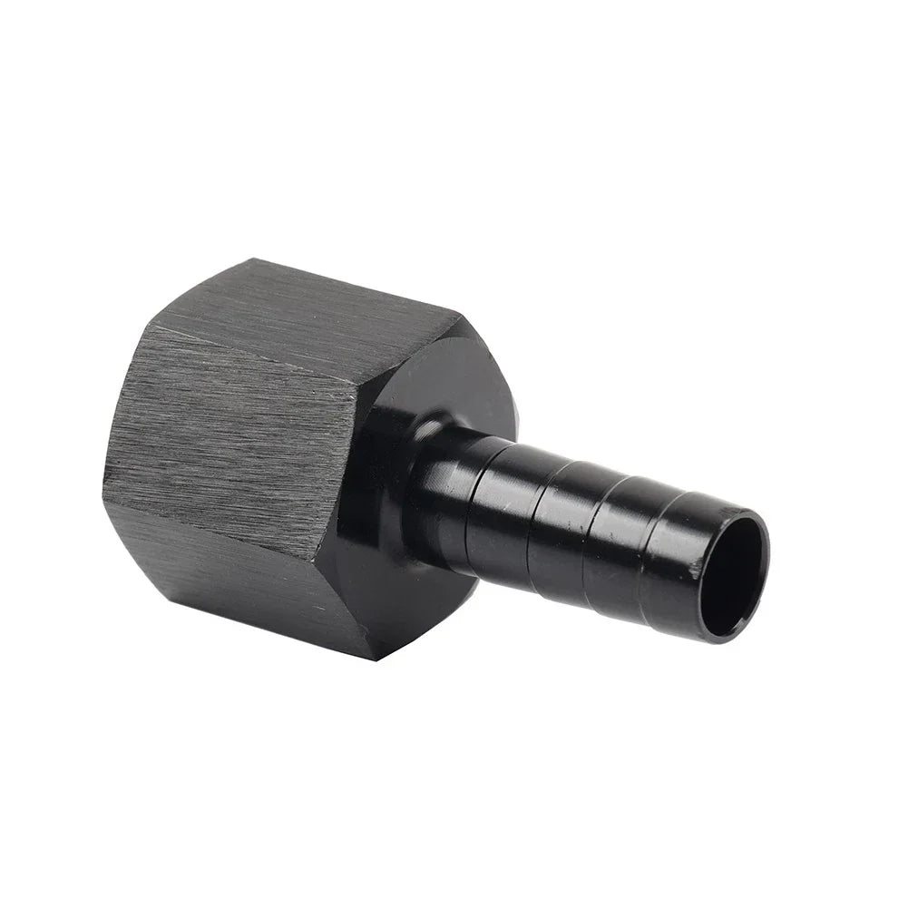 3/8" Hose Barb Fuel Line Push On Swivel Fitting Adapter for AN8 (N/A)