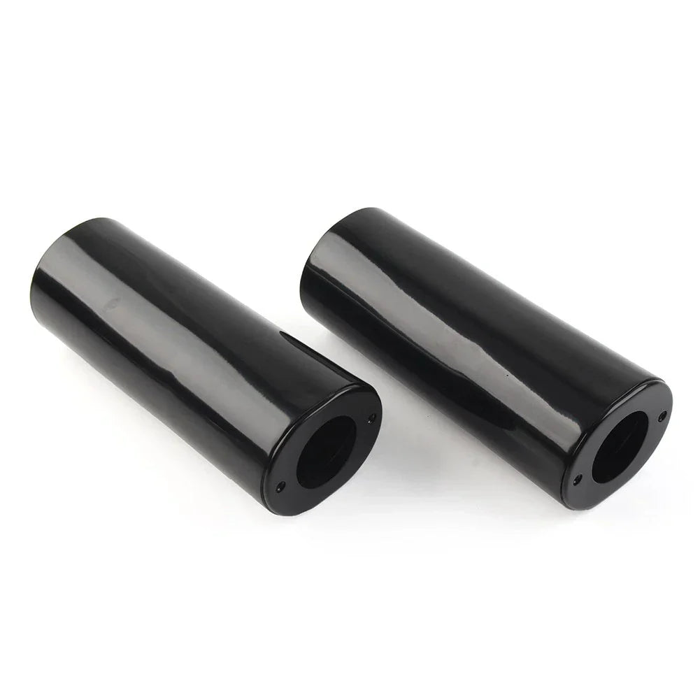 Extended Fork Slider Covers for Harley Street Glide, Road King, Softail (2006-2023)