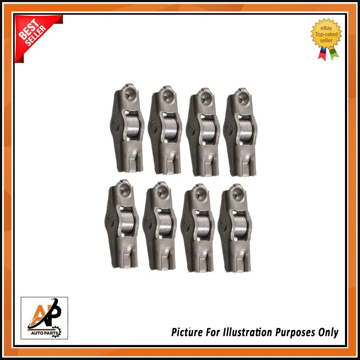 Engine Inlet Rocker Arms Set of 8 for Citroen C4 C-Max (2009–2018)