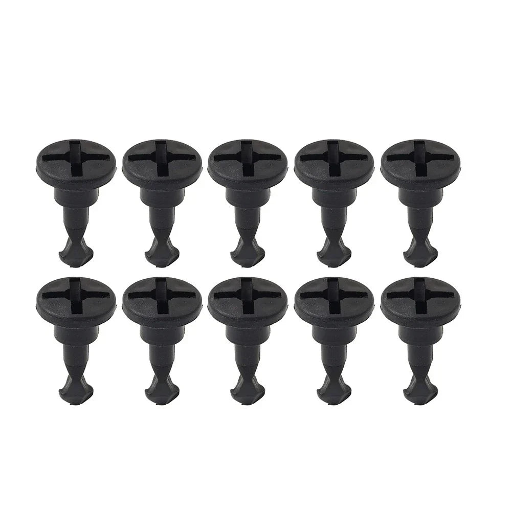 10 x Engine Cover Trim Bolt Clips for Audi Volkswagen 1.8L (2000-2005)