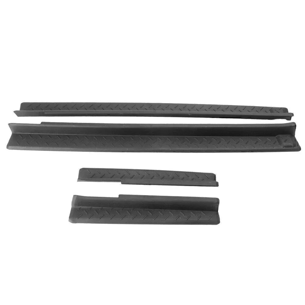 Door Sill Protector Scuff Plate for Jeep Wrangler 4-Door (2007-2017)