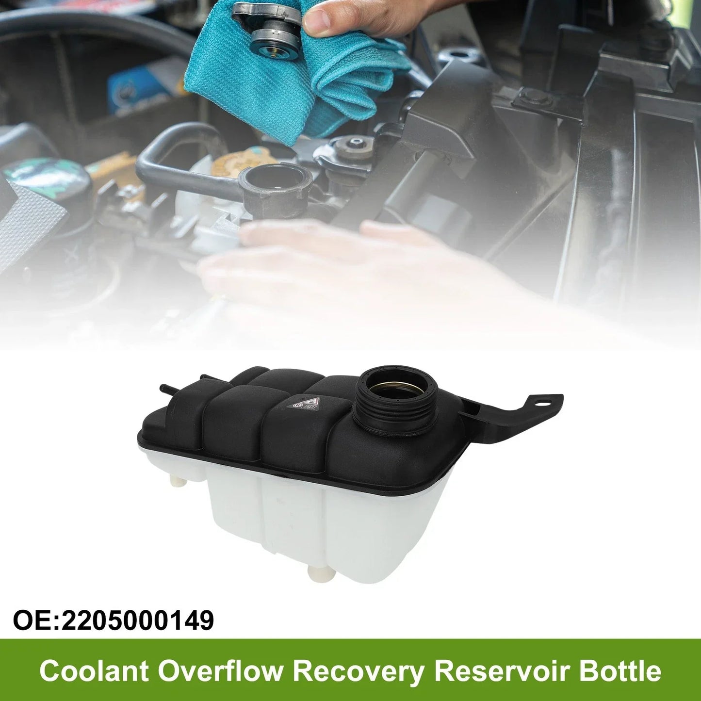 Coolant Expansion Overflow Tank for Mercedes CL55 AMG (2003-2011)