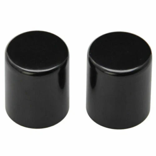 Black Docking Hardware Point Covers for Harley Electra Road Street Glide