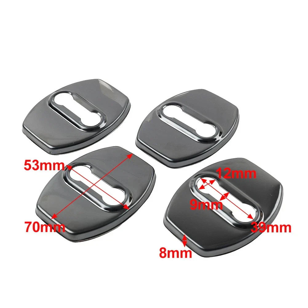 Car Door Lock Protective Cover for Nissan Qashqai Rogue Ariya X-Trail Altima (2007-2023)