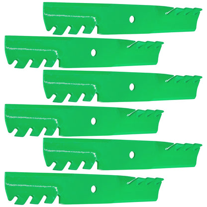 Deck Gator Toothed Blades for Bobcat CRZ XRZ Fastcat Pro (48 Inch)